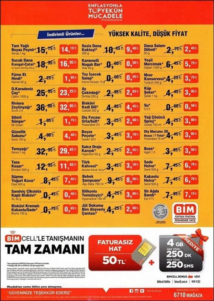 bim aktuel katalogu subat 2019