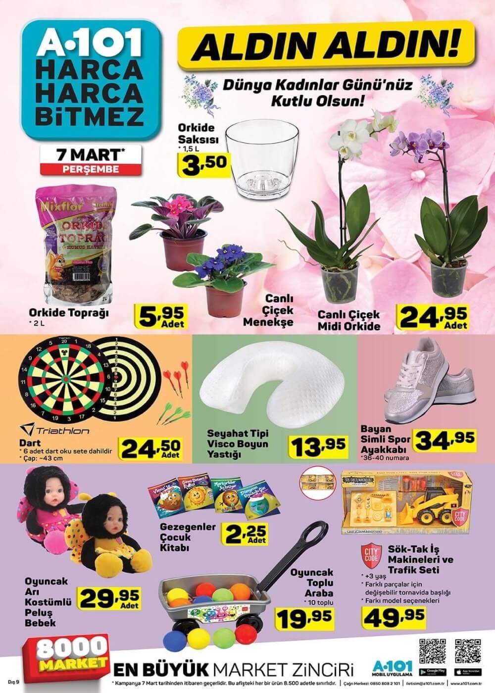 a101 aldın aldın 7 mart