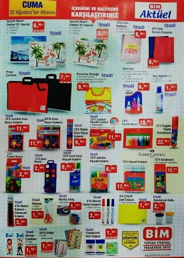 BİM 30 AĞUSTOS 2019 AKTÜEL ÜRÜNLER KATALOĞU AKTÜELBUL Part 2