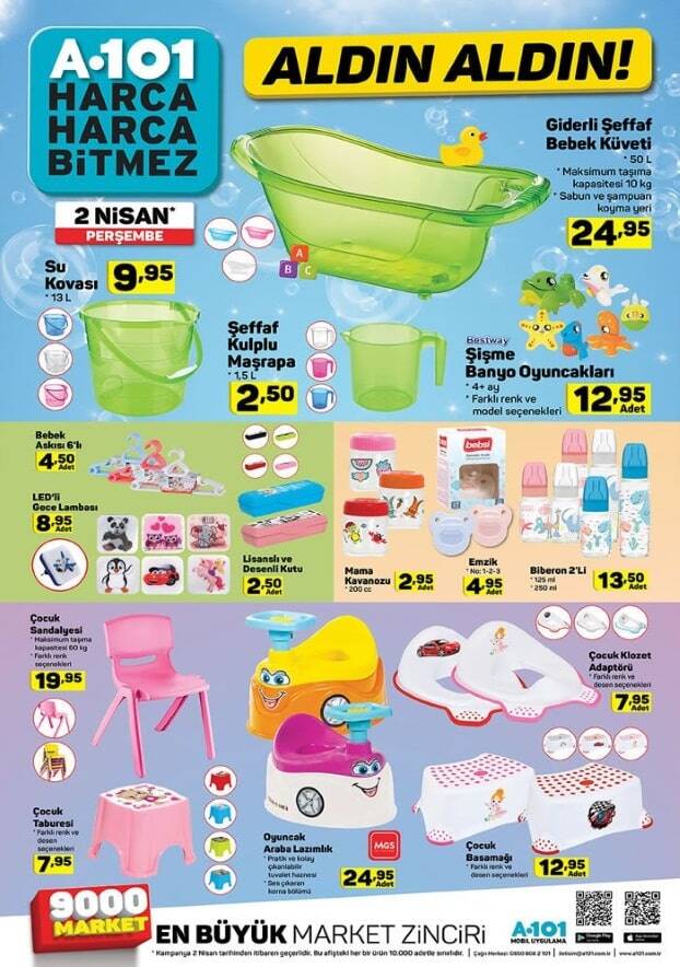 2 nisan a101 aktüel ürünler