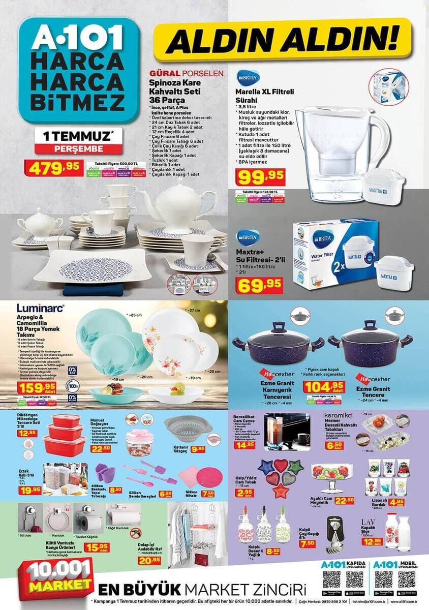 a101 katalog 1 temmuz 2021